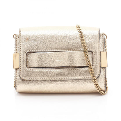 クロエ ELLE レザー ショルダーバッグ