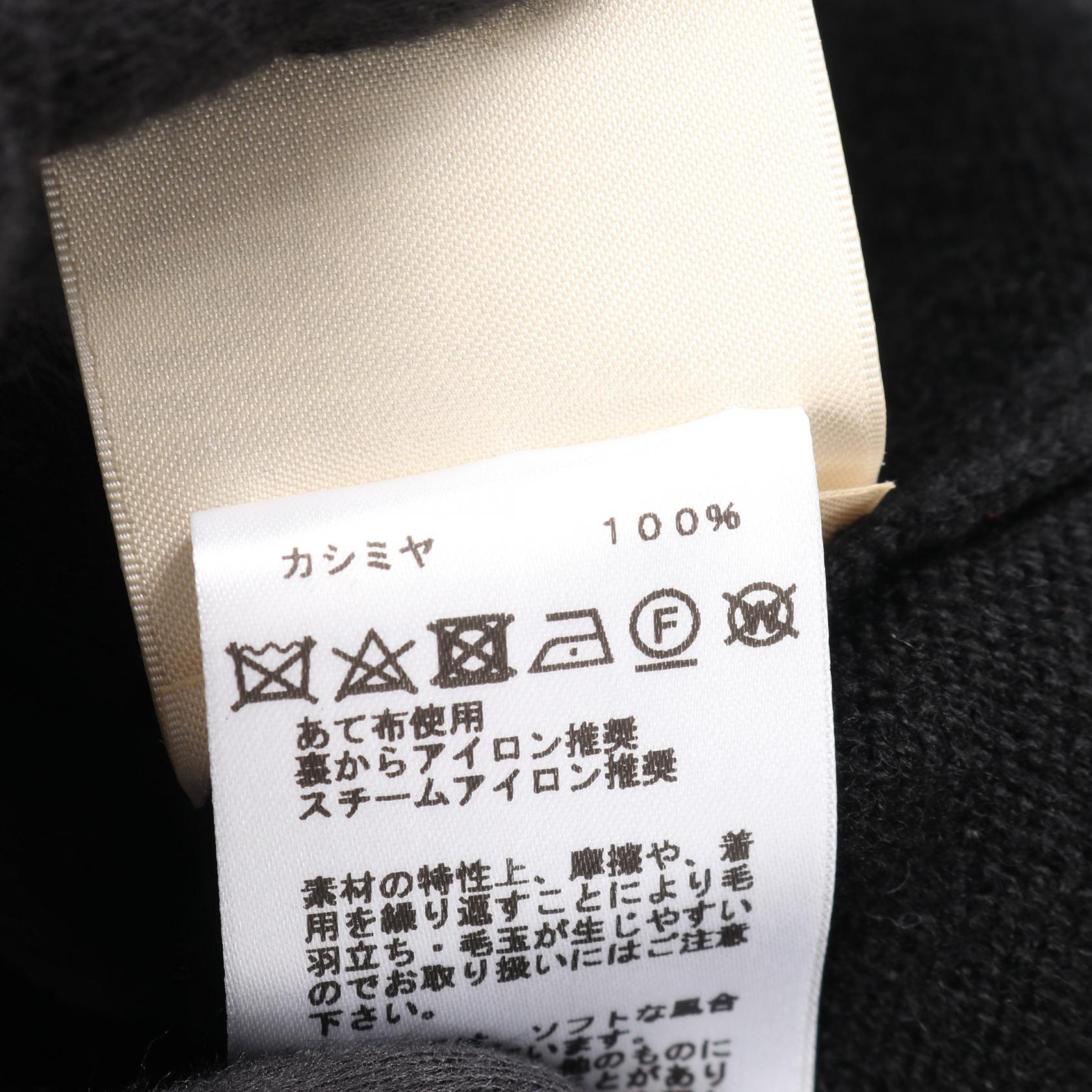 エルメス セリエボタン カシミヤベスト