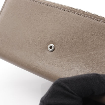 バレンシアガ ペーパー レザー 長財布