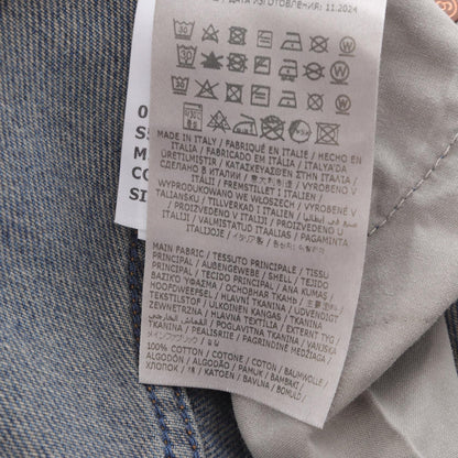 エムエムシックス デニムドローストリングパンツ