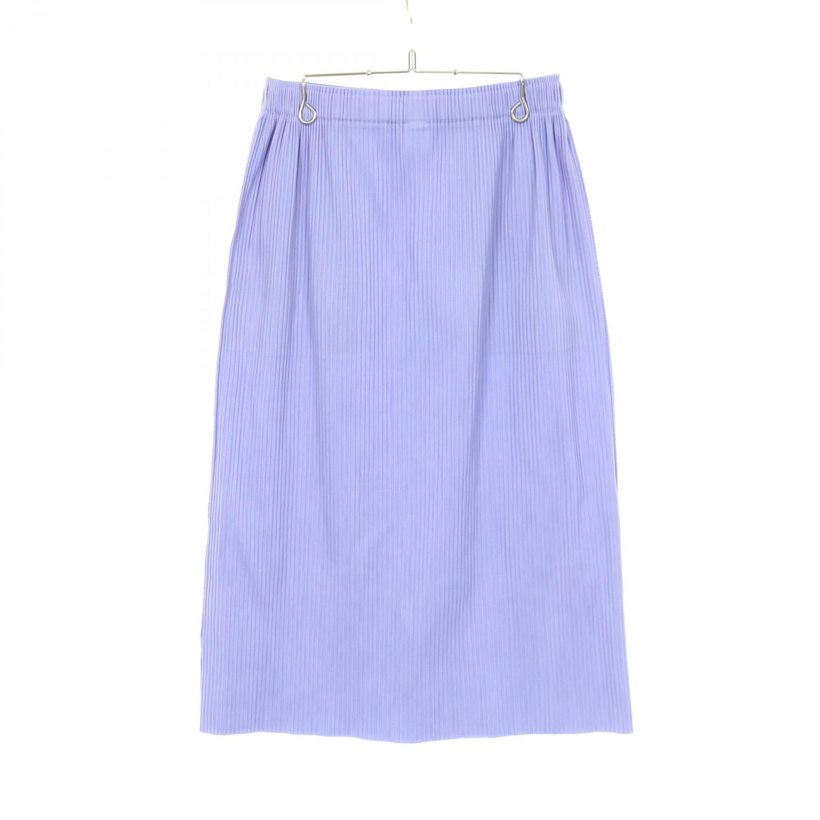ミーイッセイミヤケ Mix Fine Knit Pleats Bottom ポリエステルスカート