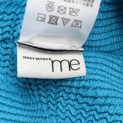 ミーイッセイミヤケ WAVE KNIT STRETCH PLEATS ポリエステルトップス