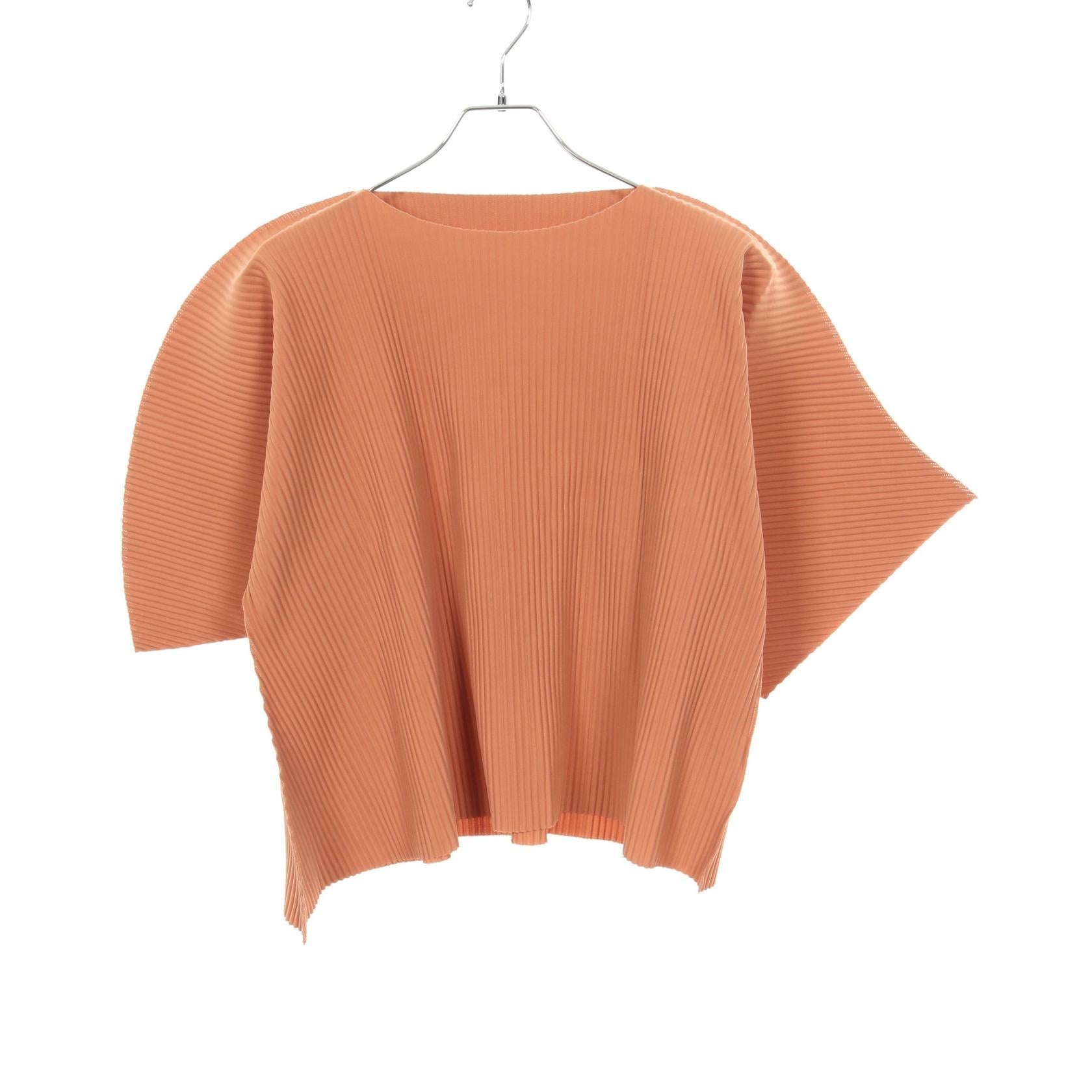 ミーイッセイミヤケ CURVE PLEATS ポリエステルトップス