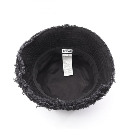 ロエベ FRAYED BUCKET HAT デニム ハット