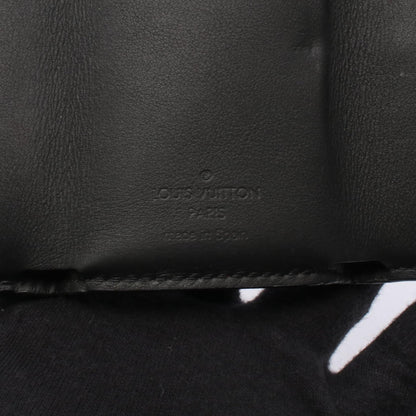 ルイヴィトン ディスカバリーコンパクトウォレット モノグラム・シャドウ レザー 三つ折り財布