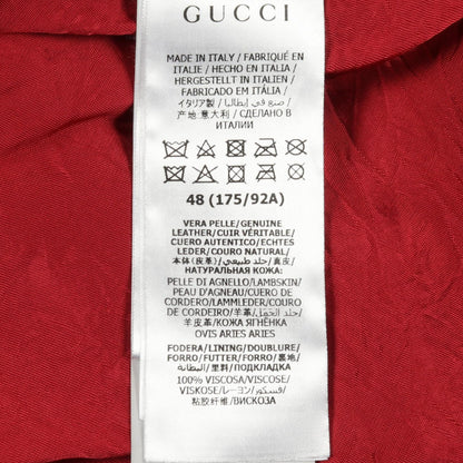 グッチ レザージャケット