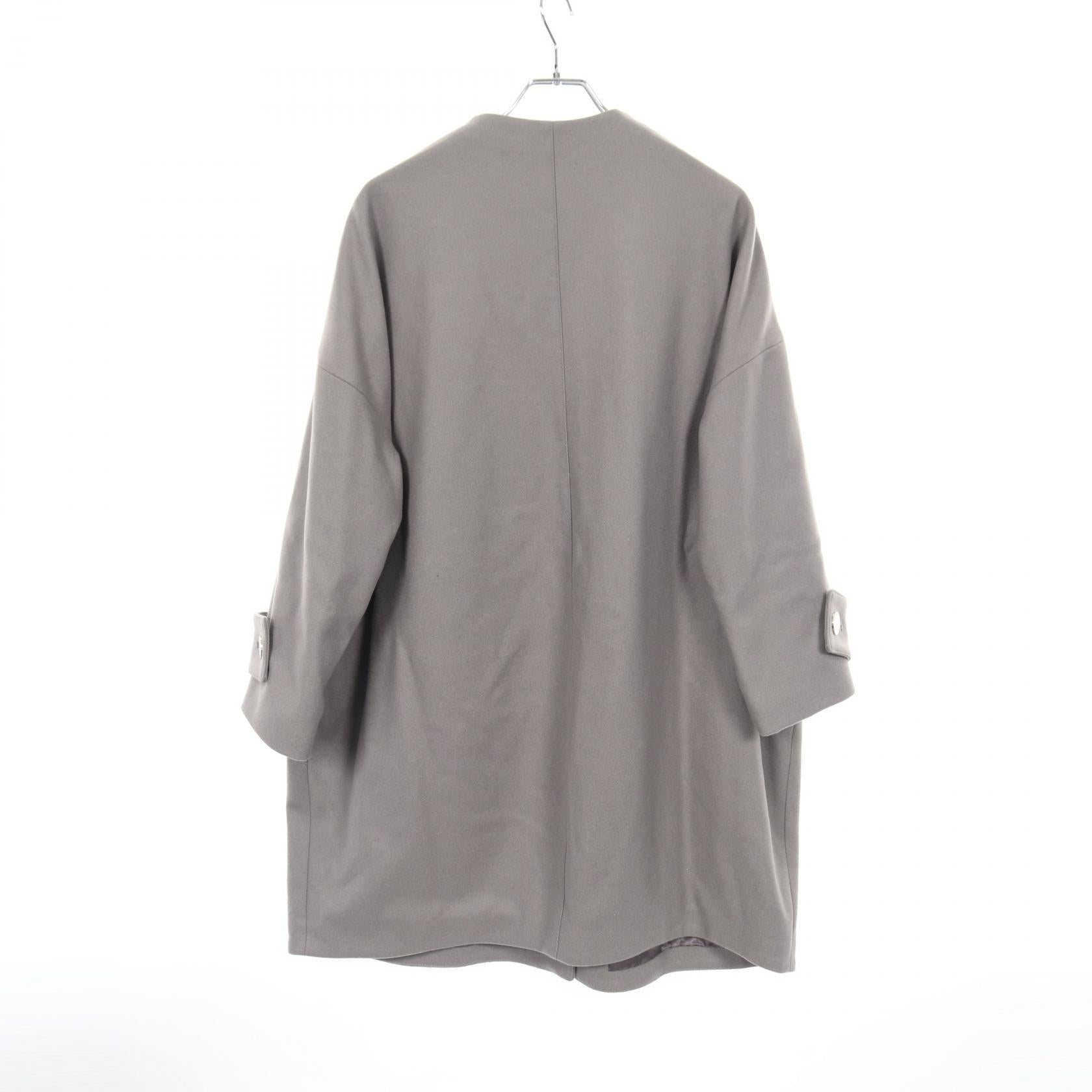 マッキントッシュ HUMBIE NO COLLAR COCOON ウールコート