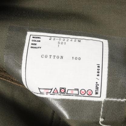 サカイ sacai × WTAPS WMILL-TROUSER 02 コットンパンツ