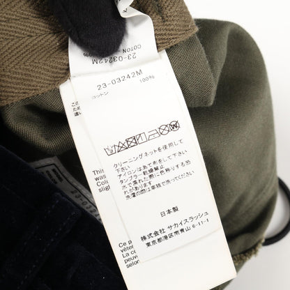 サカイ sacai × WTAPS WMILL-TROUSER 02 コットンパンツ