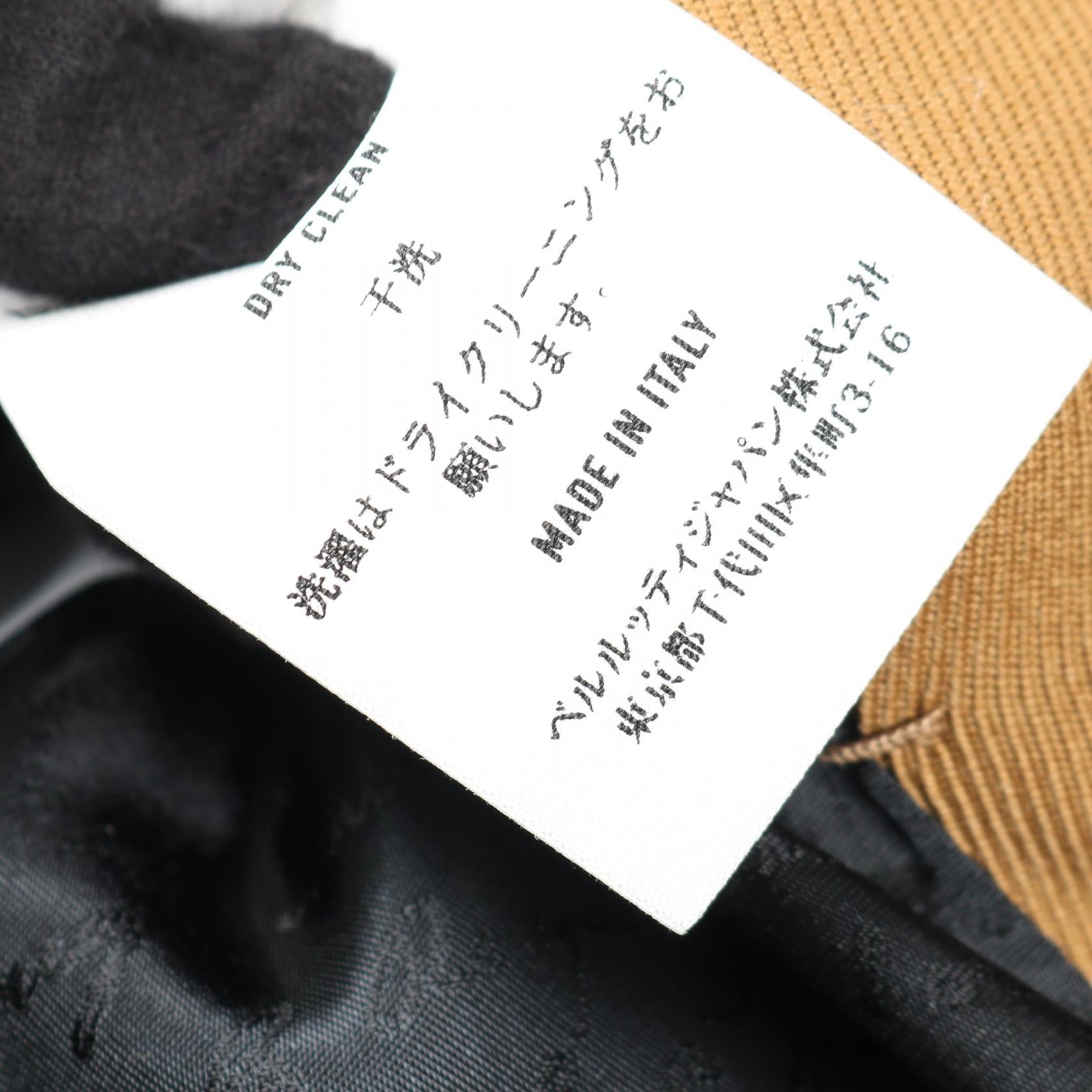 ベルルッティ ウール レザーアウター