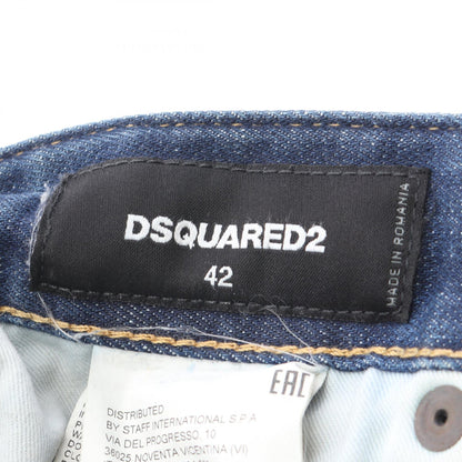 ディースクエアード SKATER JEAN コットンデニムパンツ