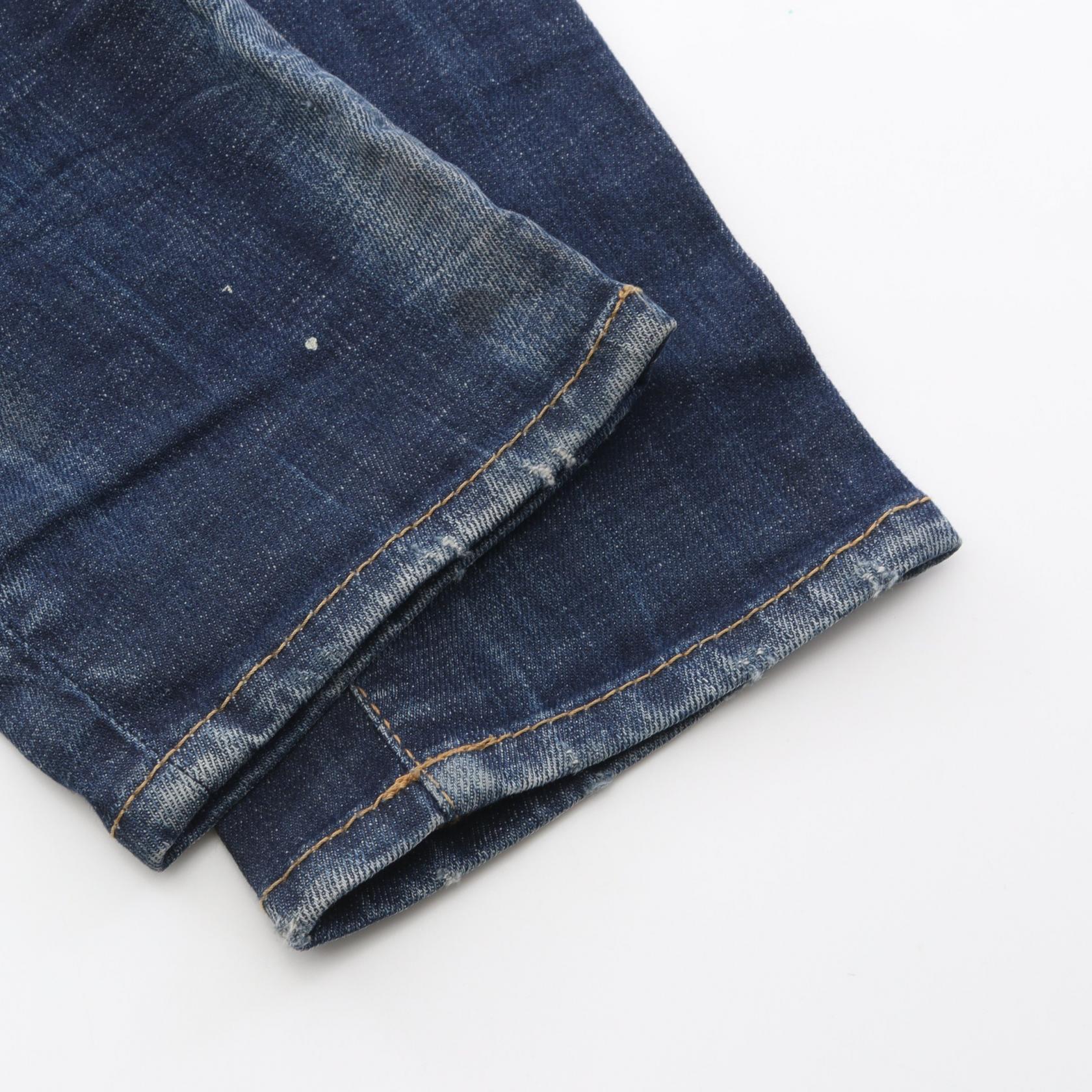 ディースクエアード SKATER JEAN コットンデニムパンツ