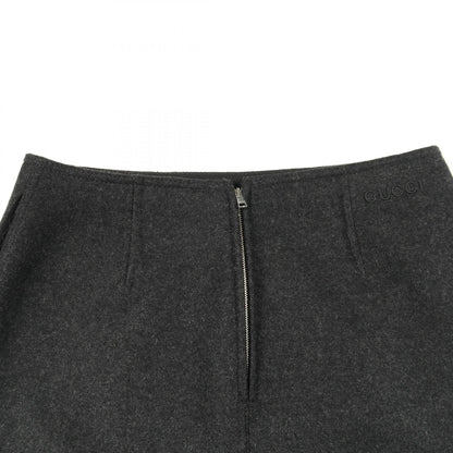 グッチ カシミヤウールスカート