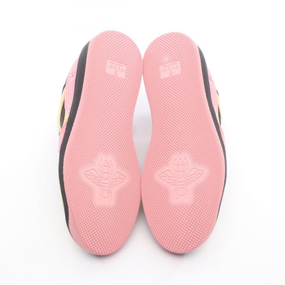 グッチ BASKET LOW レザー ラバー ファブリック スニーカー