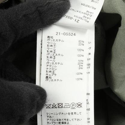 サカイ ウールポリエステルワンピース