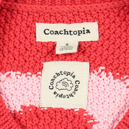 コーチトピア Loop Cropped Crochet ポリエステルタンクトップ