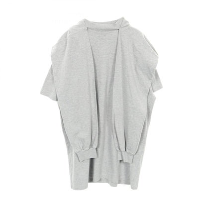バレンシアガ Incognito Hooded Layered T-Shirt コットン半袖Tシャツ