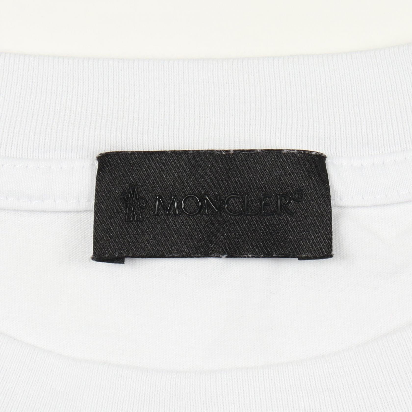 モンクレール コットン半袖Tシャツ