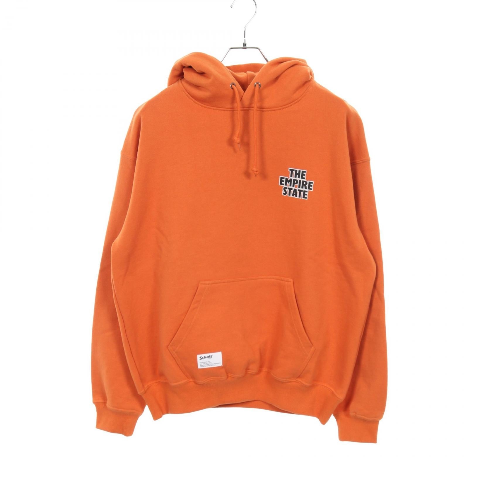 ショット HOODED SWEAT FIRE BUTTERFLY コットンパーカー