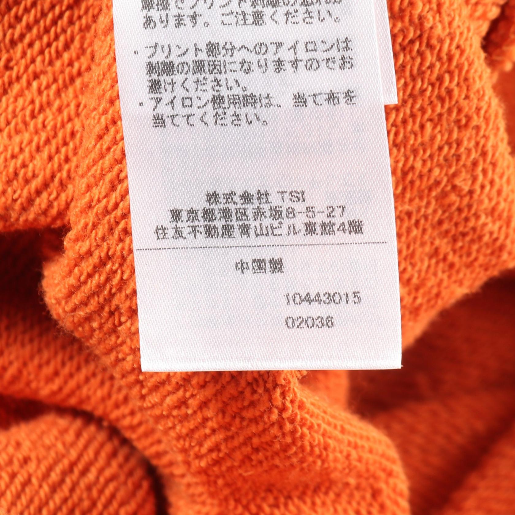 ショット HOODED SWEAT FIRE BUTTERFLY コットンパーカー