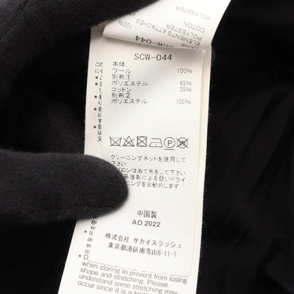 サカイ ウールポリエステルワンピース