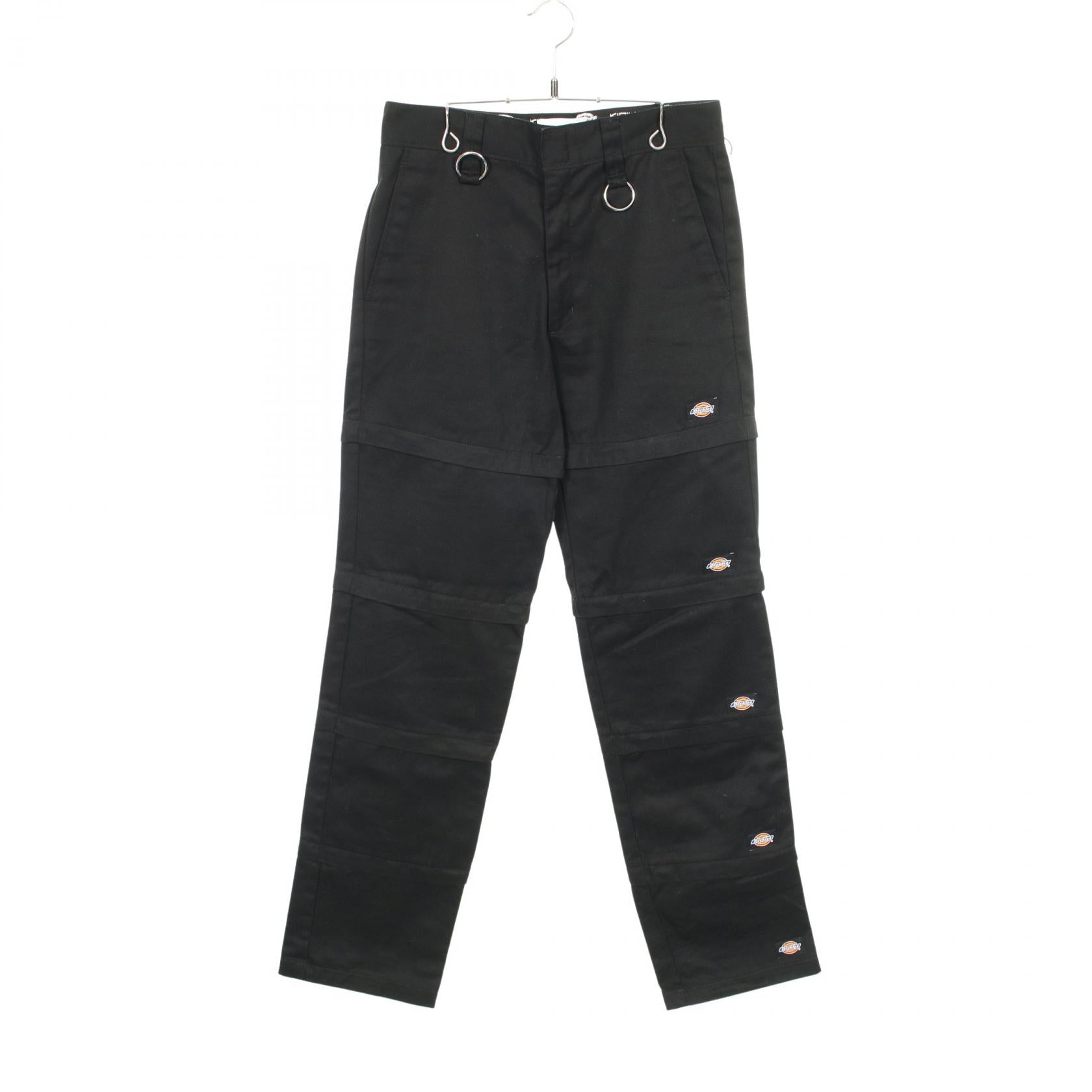 キディル KIDILL × Dickies Five Hem Zip ポリエステル パンツ