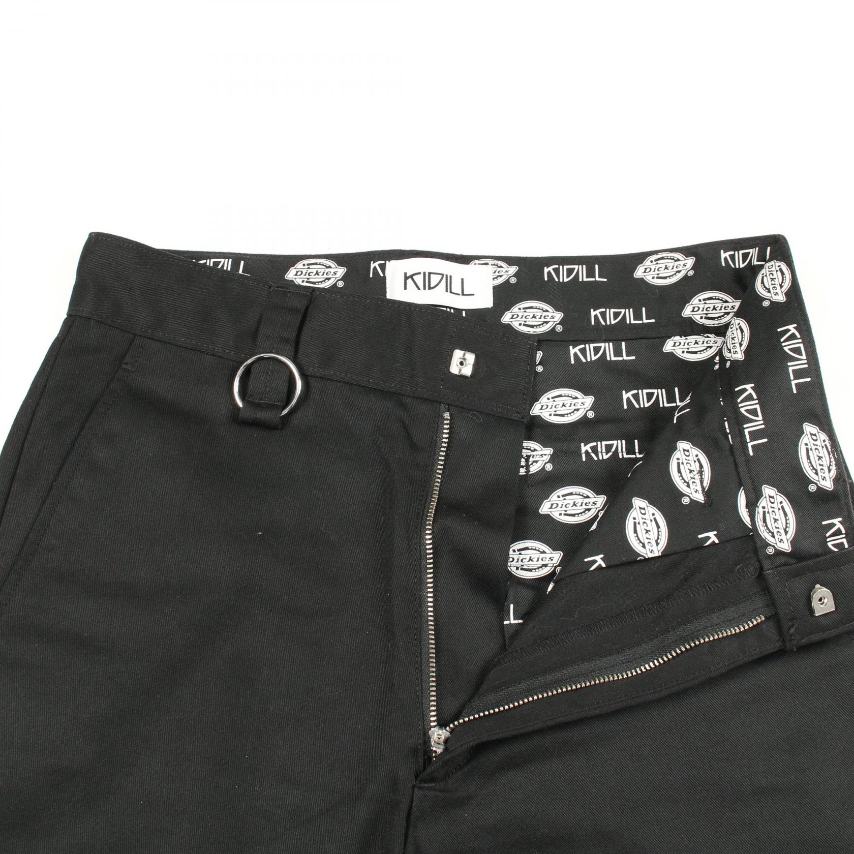 キディル KIDILL × Dickies Five Hem Zip ポリエステル パンツ