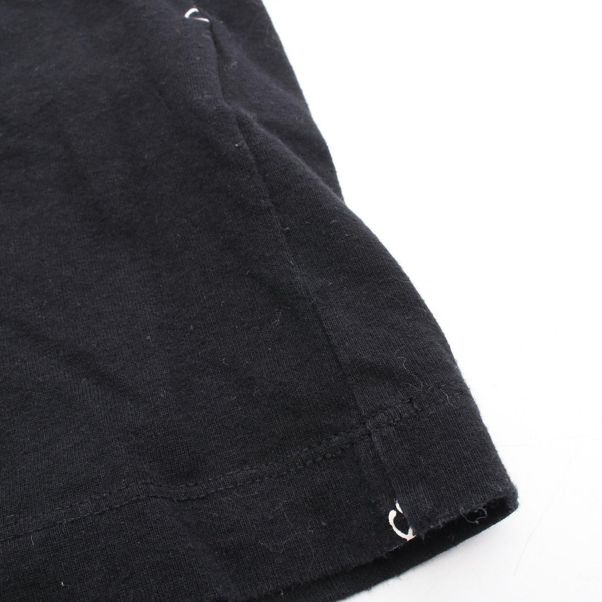 オフホワイト コットン半袖Tシャツ