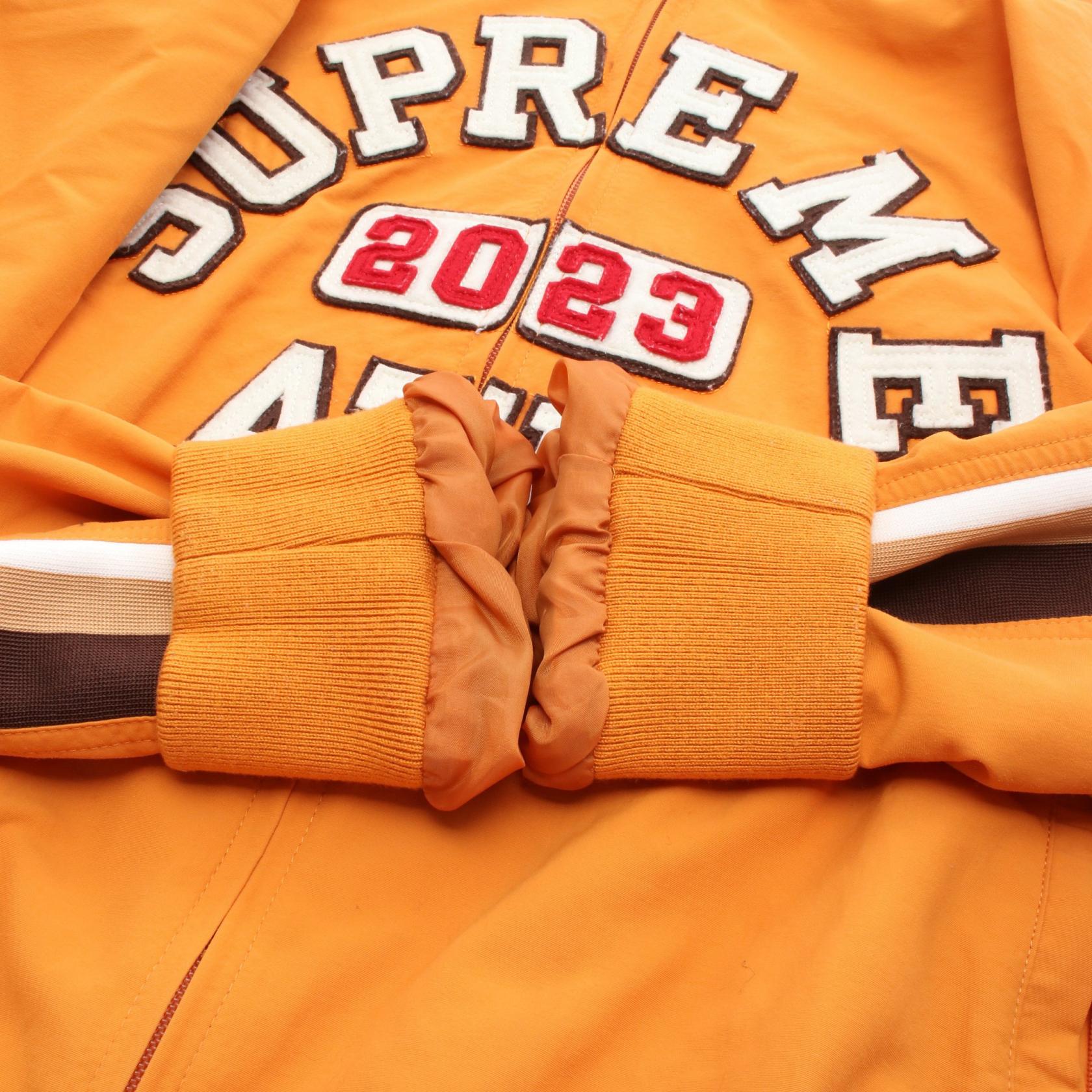 シュプリーム Applique Hooded ナイロンジャケット