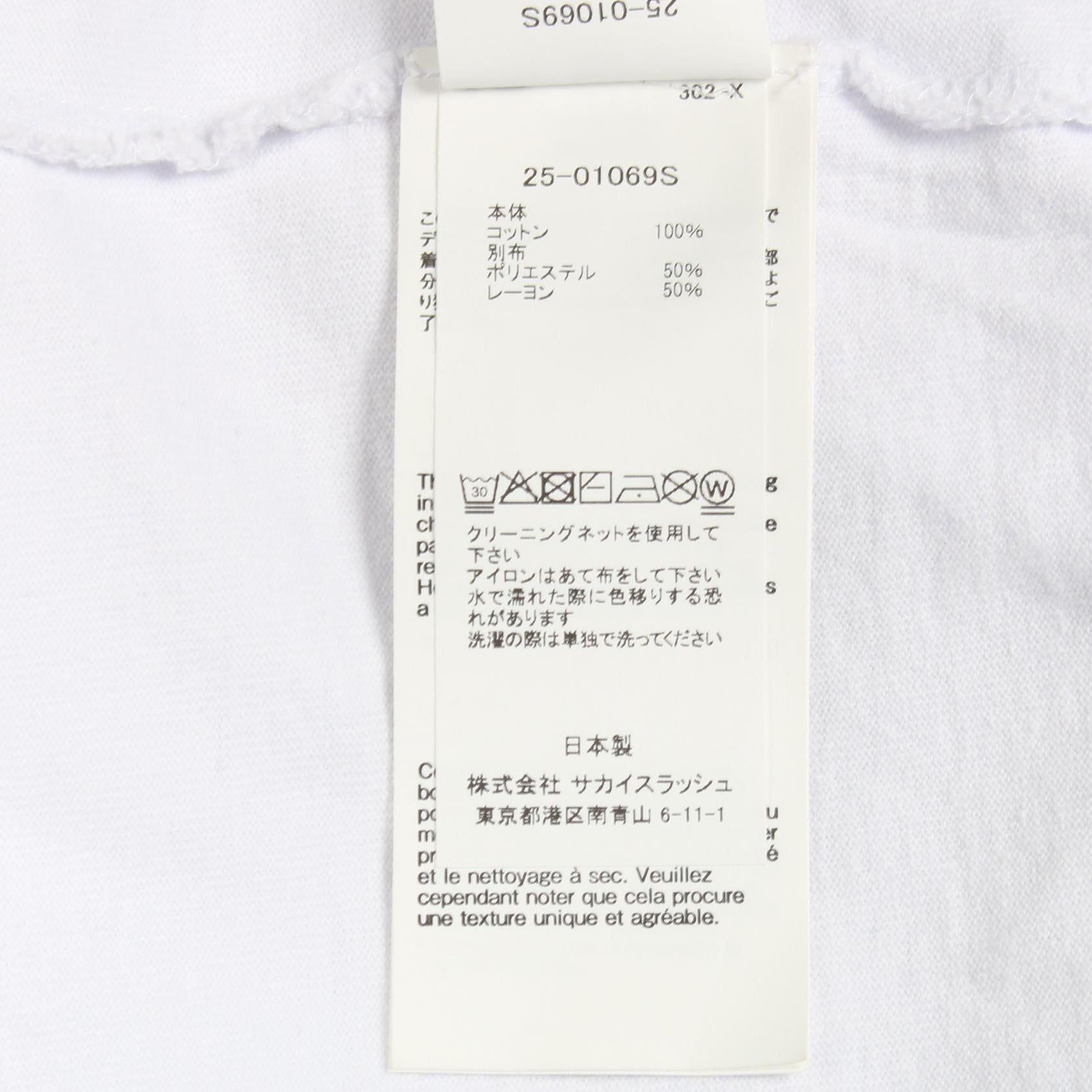 サカイ コットン半袖トップス