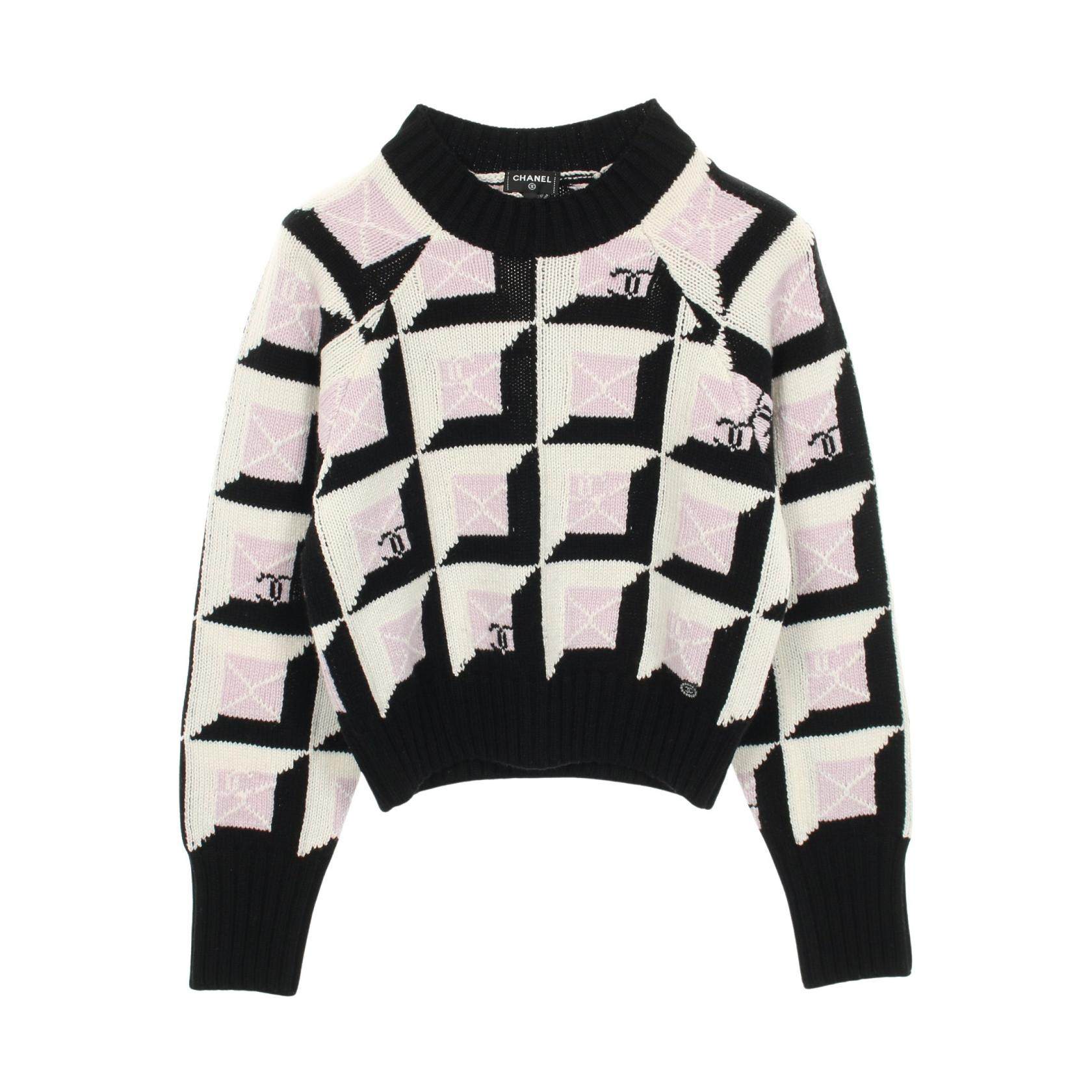 シャネル ココマーク カシミヤニットトップス