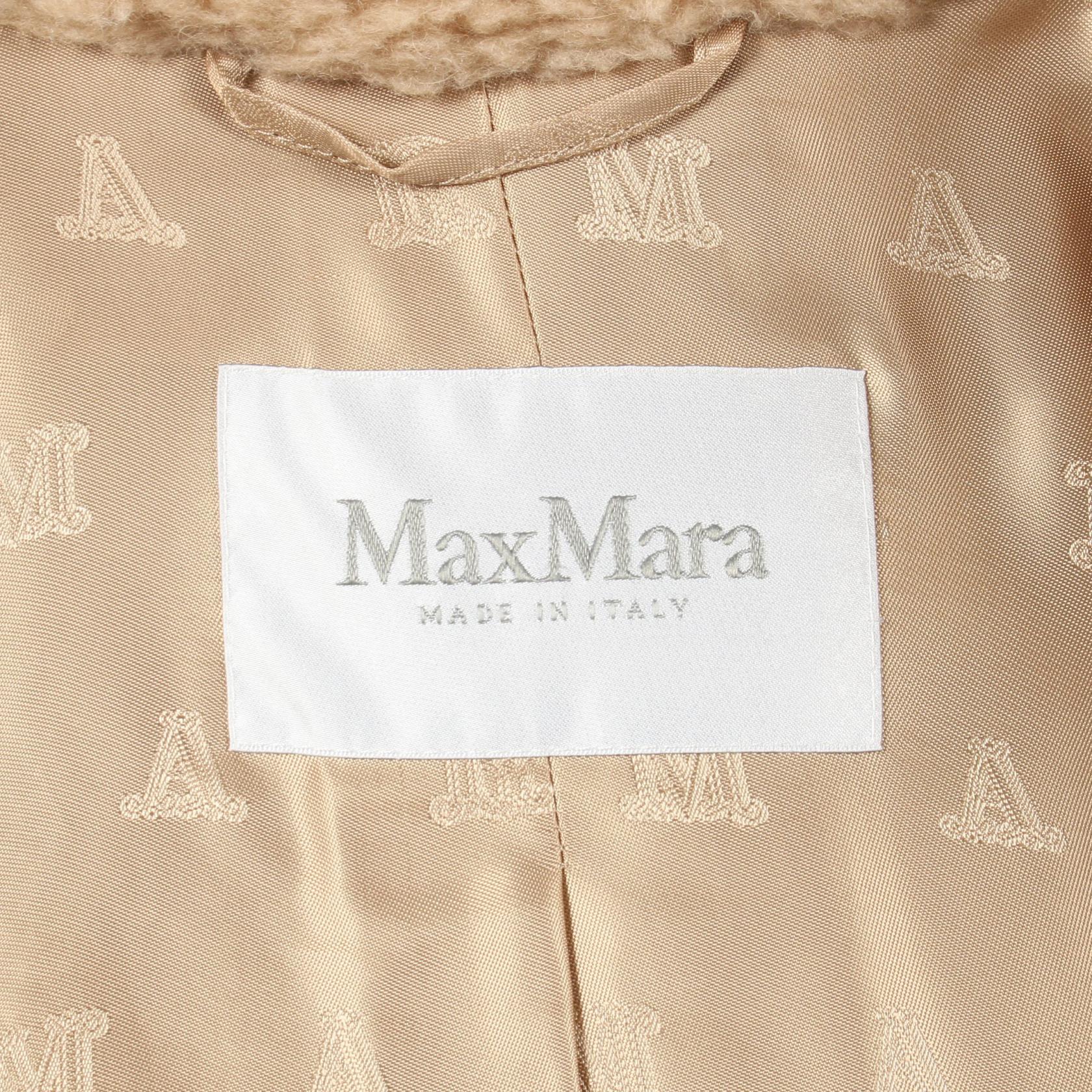 マックスマーラ TEDDYテディベアアイコン キャメル コート