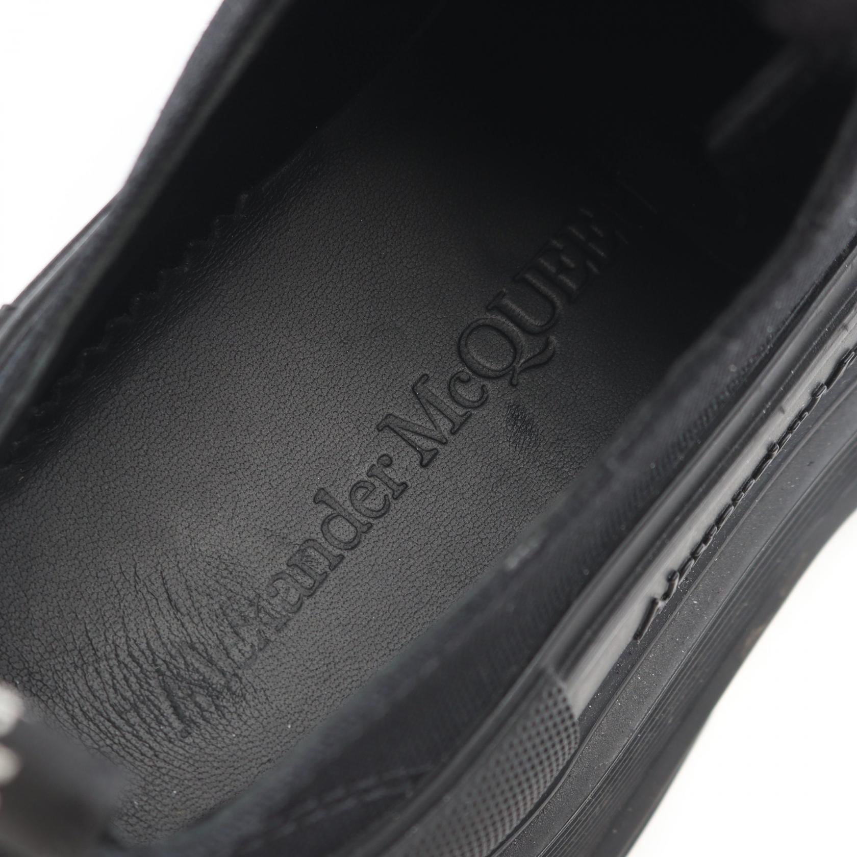 アレキサンダーマックイーン TREAD SLICK キャンバス ラバー スニーカー