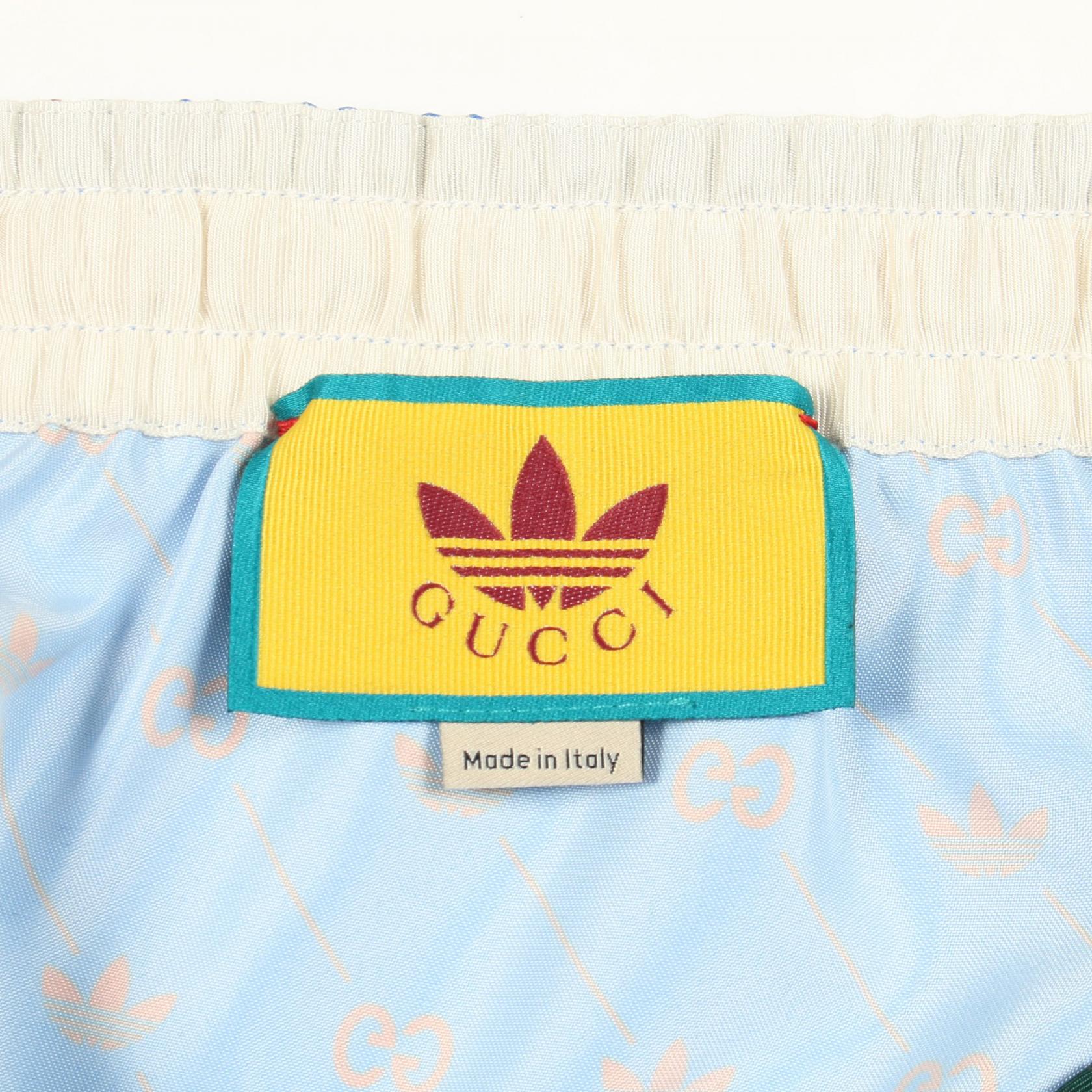 グッチ×アディダス ポリエステルパンツ