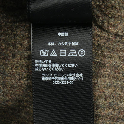 ダブルアールエル カシミヤカーディガン