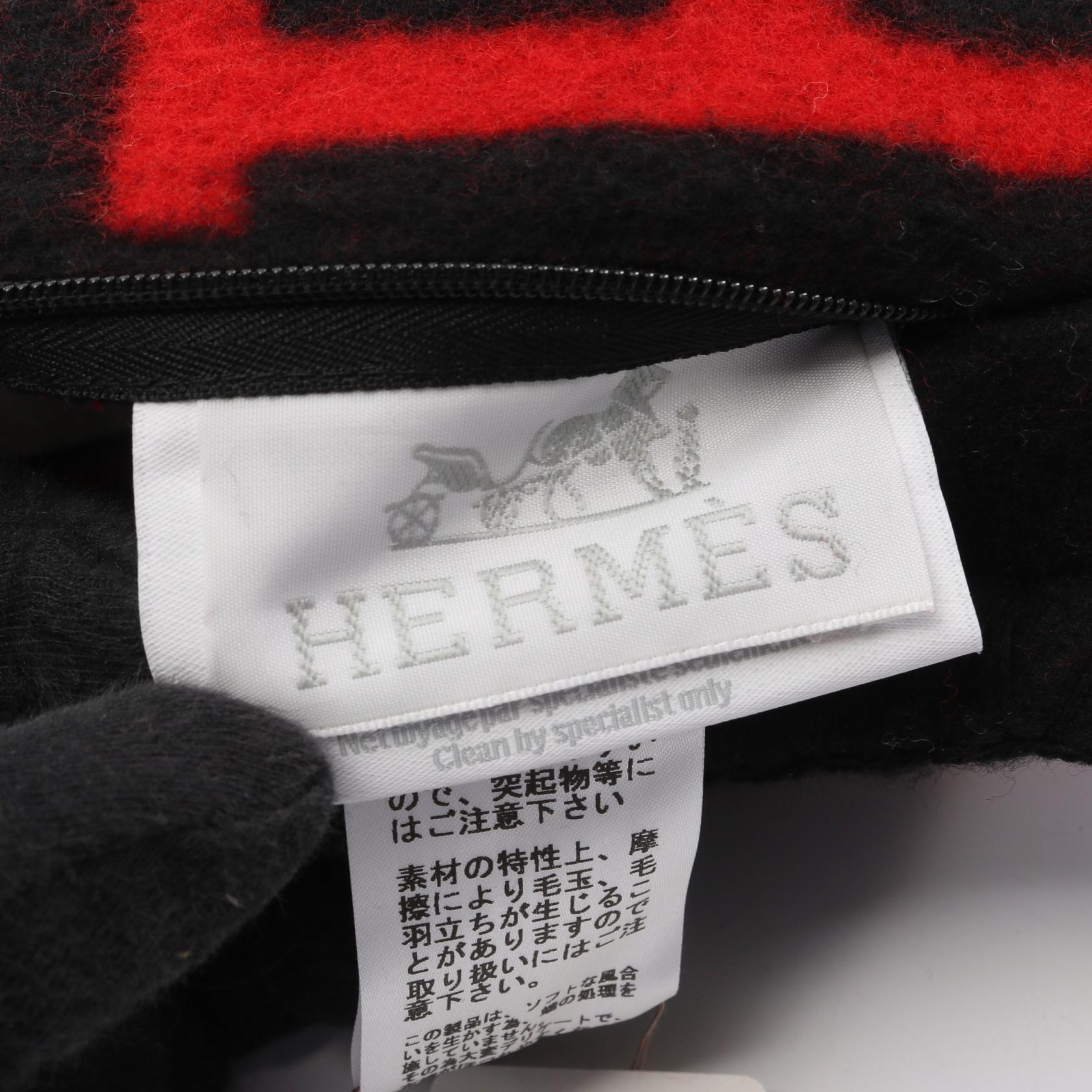 エルメス アヴァロンPM ウール カシミヤ クッション