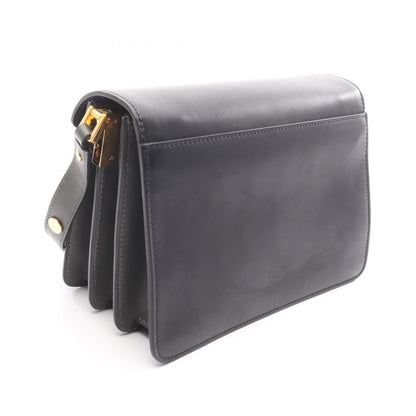 マルニ TRUNK レザー ショルダーバッグ