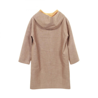 エルメス ダブルフェイス カシミヤウールシルクアウター