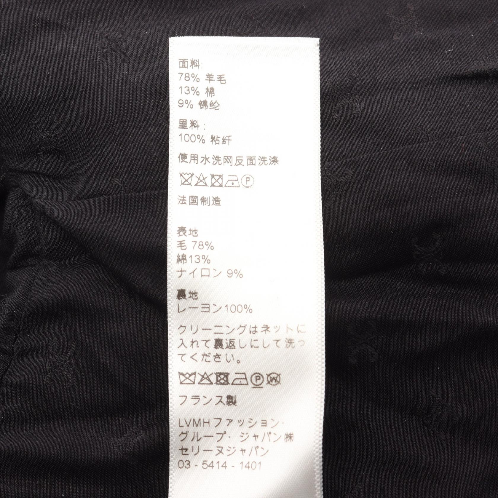 セリーヌ ツイード ウール コットン アウター