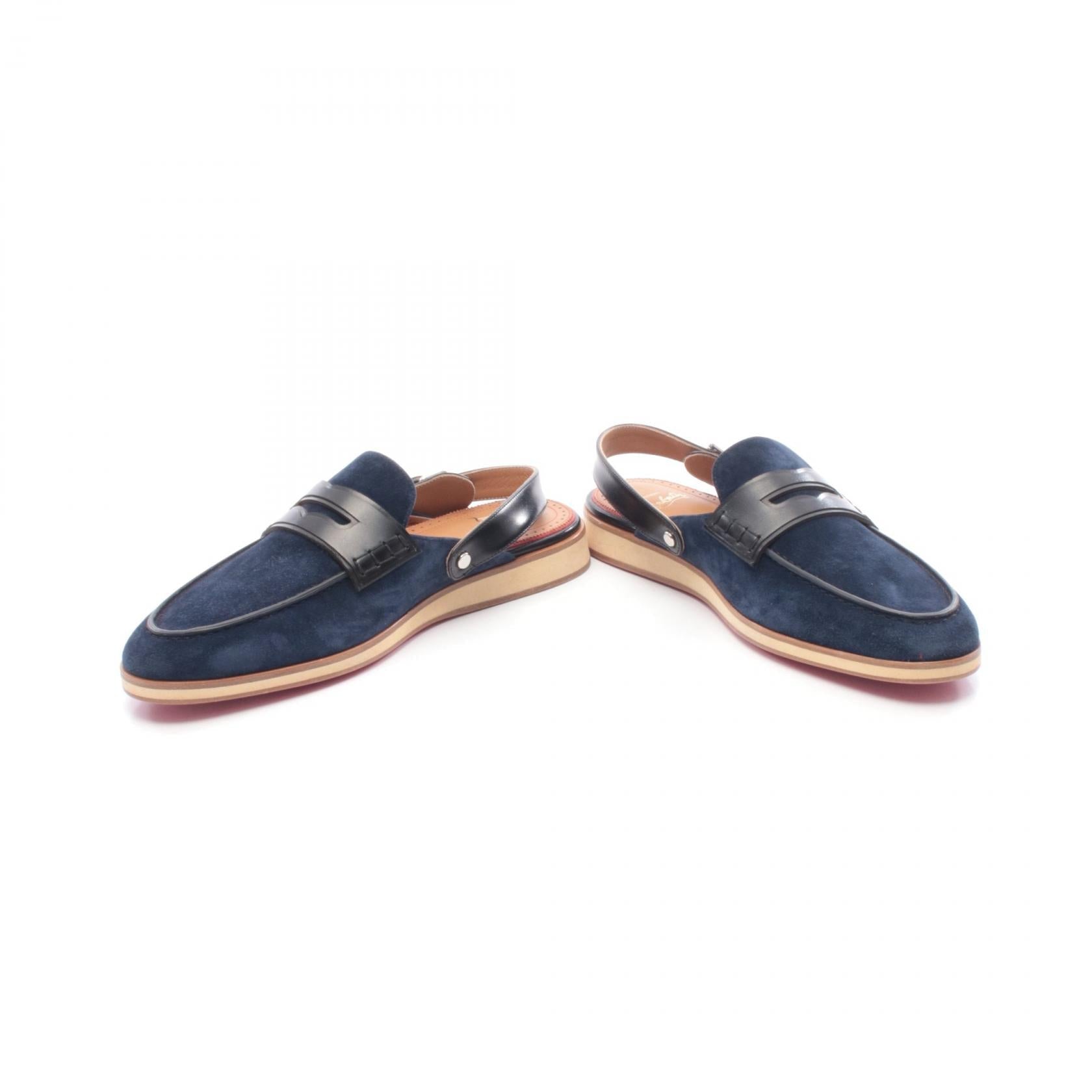 クリスチャンルブタン Tricoto Flat レザーサンダル