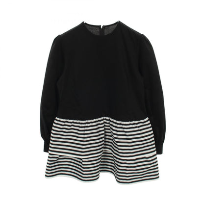 ボーダーズアットバルコニー BODER TIERED TOP コットン ポリエステル トップス