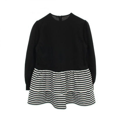 ボーダーズアットバルコニー BODER TIERED TOP コットン ポリエステル トップス