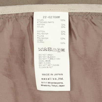 サカイ Nylon Twill Mix Blouson ジャケット
