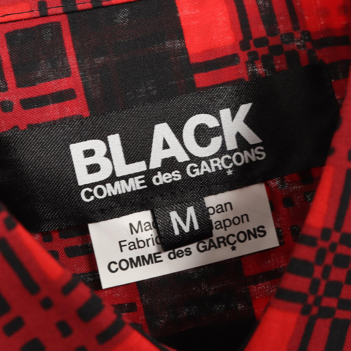 ブラックコムデギャルソン ポリエステルトップス