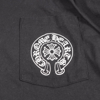 クロムハーツ Las Vegas Horseshoe コットン長袖Tシャツ