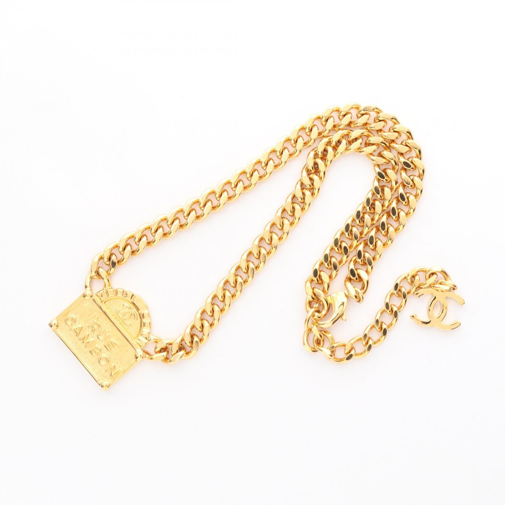 シャネル RUE CAMBON ネックレス