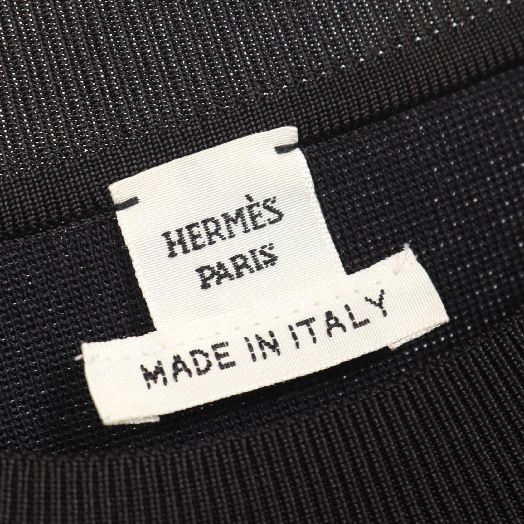 エルメス シルクニットトップス