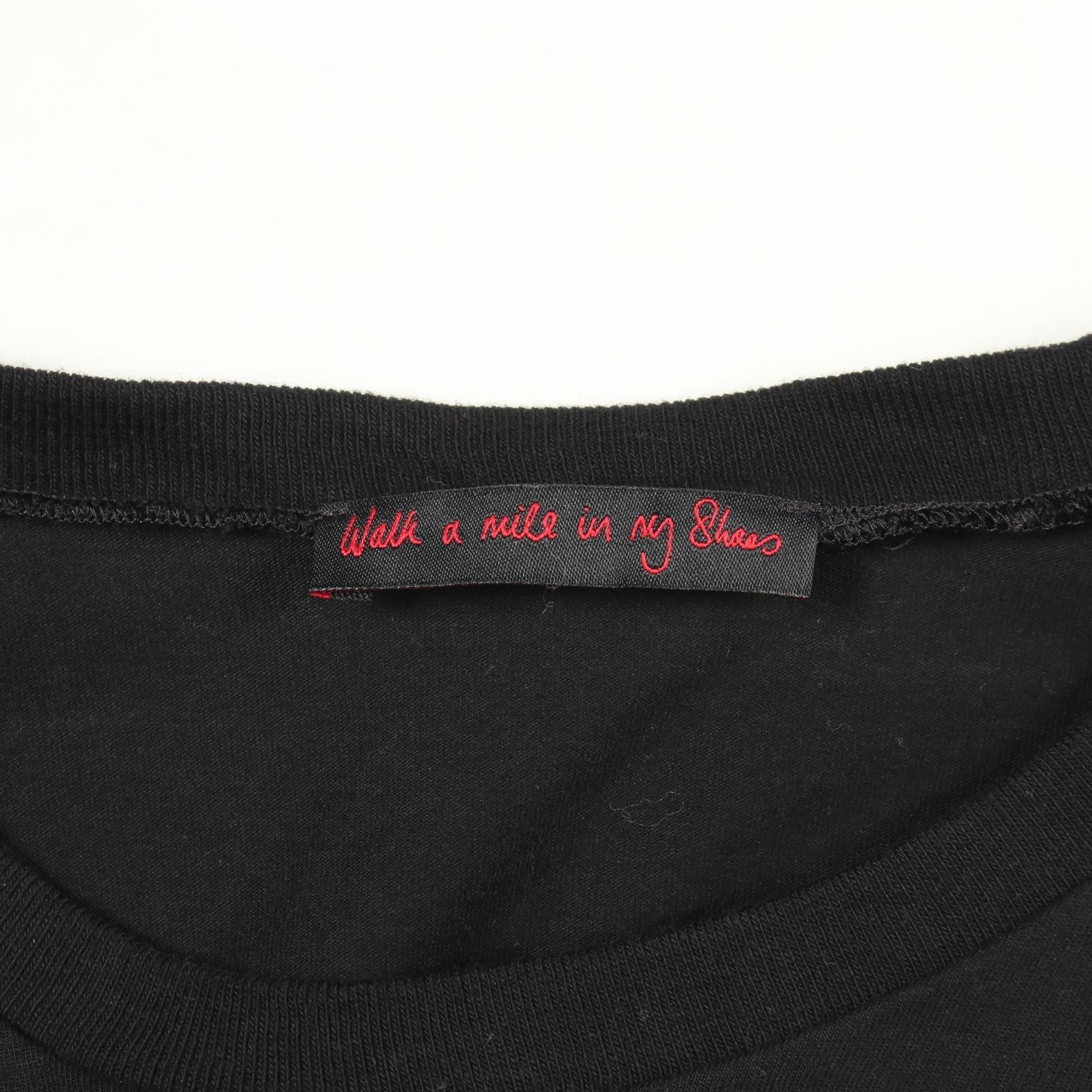クリスチャンルブタン WALK A MILE IN MY SHOES コットン 半袖Tシャツ