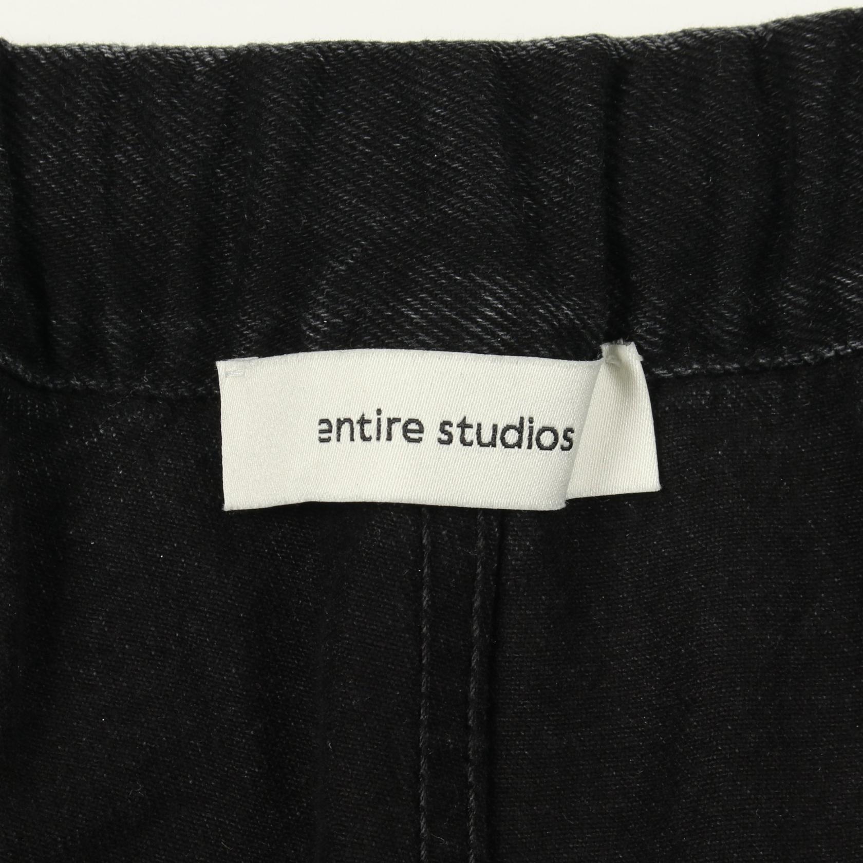 エンタイアスタジオ SPAR SHORTS コットンショーツ