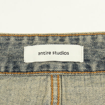 エンタイアスタジオ GEM JEANS コットンデニムパンツ
